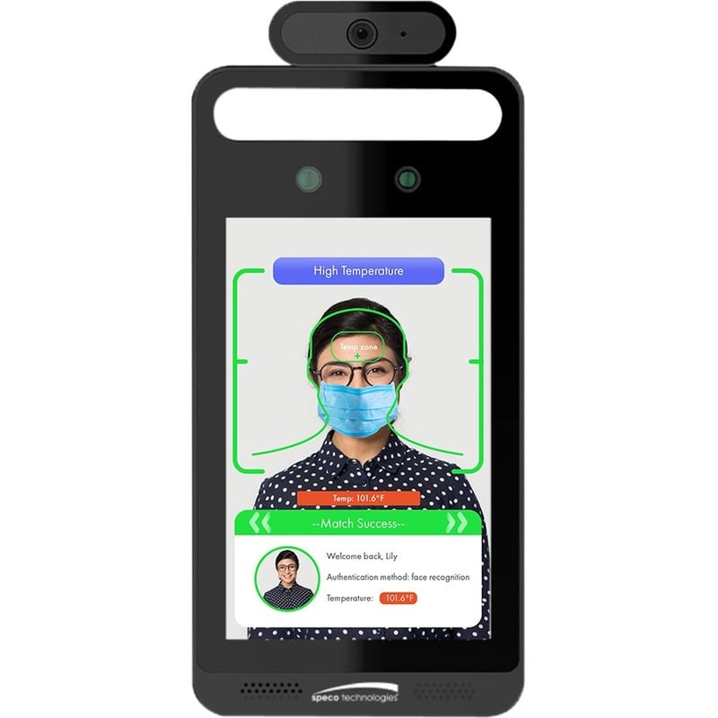 TEMPERATURE PANEL, FACE/MASK RECOGNITION - Thumbnail 1