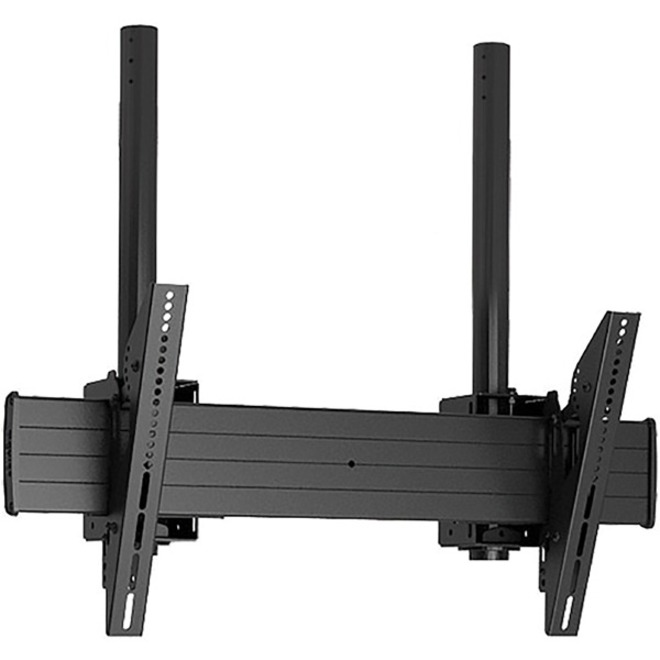 Chief Fusion X-Large Dual Pole Ceiling Mount - For Displays 55-100" - Black - Thumbnail 2
