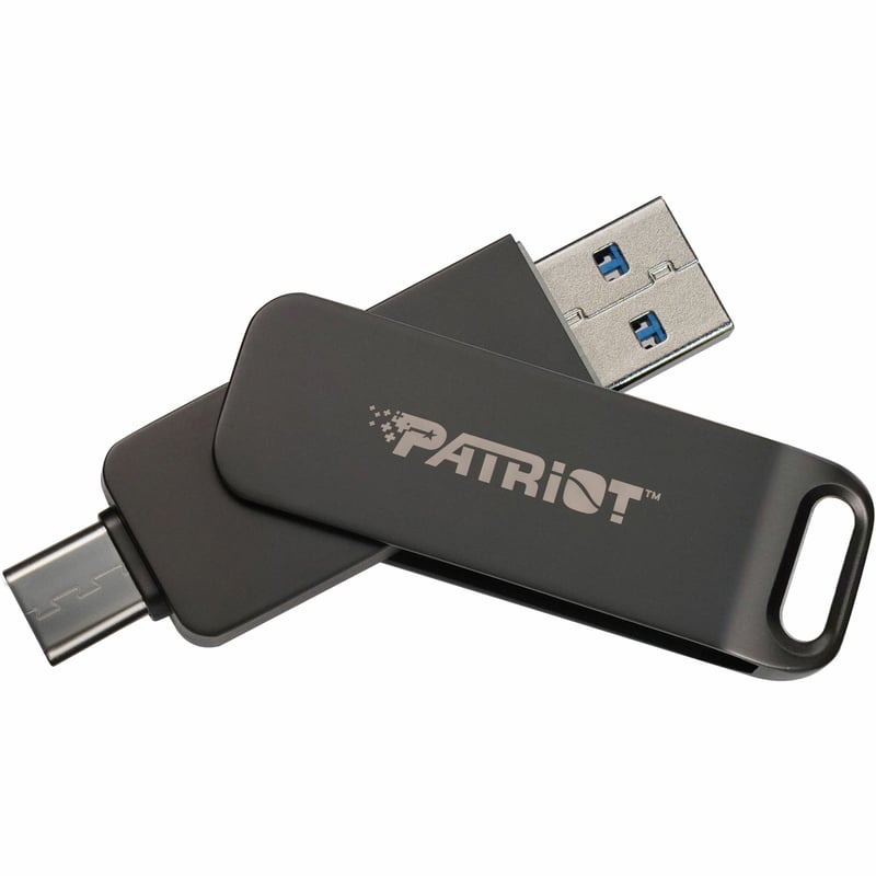 Patriot Memory Rage R550 256GB USB 3.2 GEN 1 Swing Type-A+C - Thumbnail 1