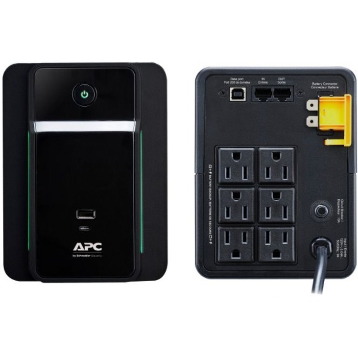 APC by Schneider Electric Back-UPS 950VA Tower UPS - Thumbnail 3