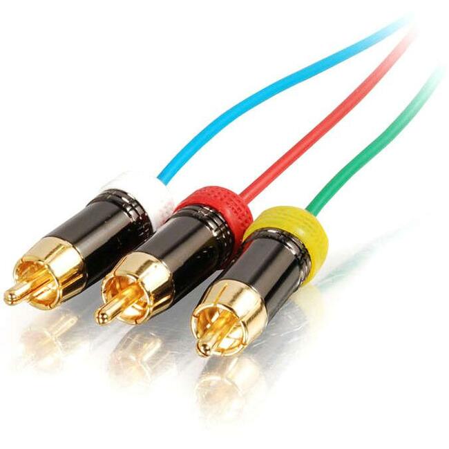 C2G 15ft Plenum-Rated Composite Video + RCA Stereo Audio Cable - Thumbnail 1