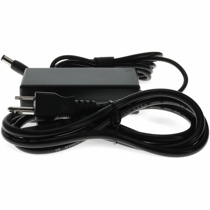 Dell JNKWD Compatible 65W 19.5V at 3.34A Black 7.4 mm x 5.0 mm Laptop Power Adapter and Cable - Thumbnail 2