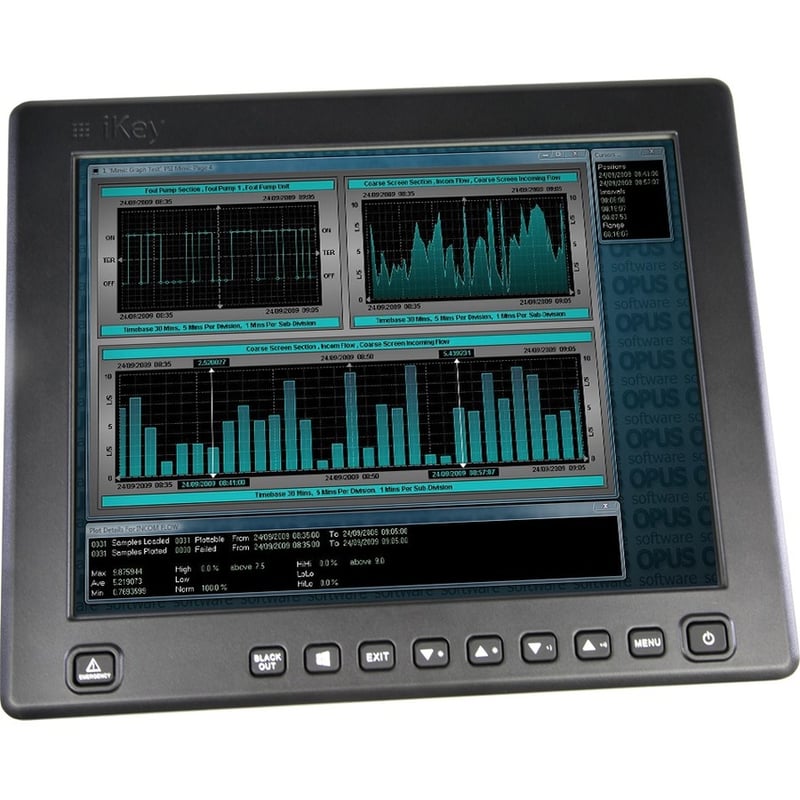 iKey iKeyVision IK-KV-12.1 LCD Touchscreen Monitor - 4:3 - Thumbnail 1