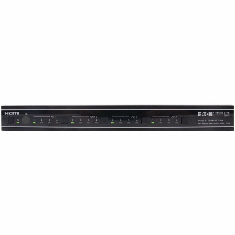 4X4 HDMI MATRIX SWITCH W VIDEO WALL CONTROLLER 4K60HZ HDR 4:4:4 - Thumbnail 2