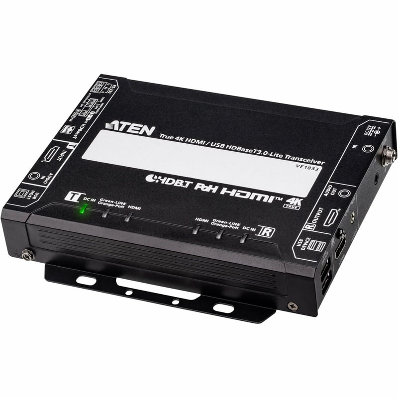 ATEN True 4K HDMI / USB HDBaseT 3.0 - Lite Transceiver with PoH (True 4K@40 m) - Thumbnail 1