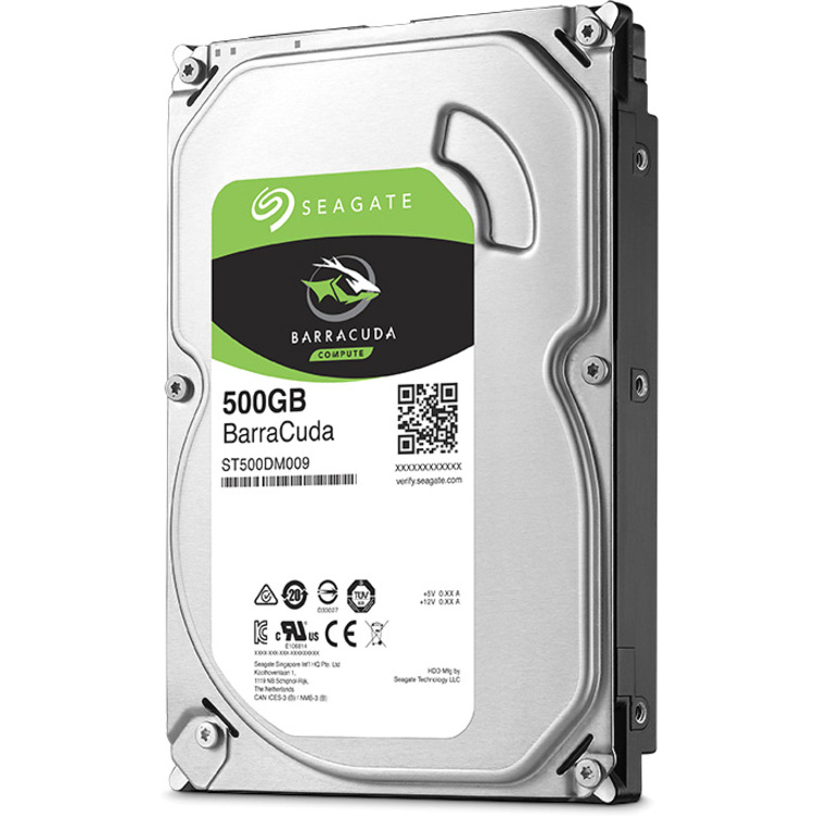 Seagate BarraCuda ST500DM009 500 GB Hard Drive - 3.5" Internal - SATA (SATA/600) - Thumbnail 2
