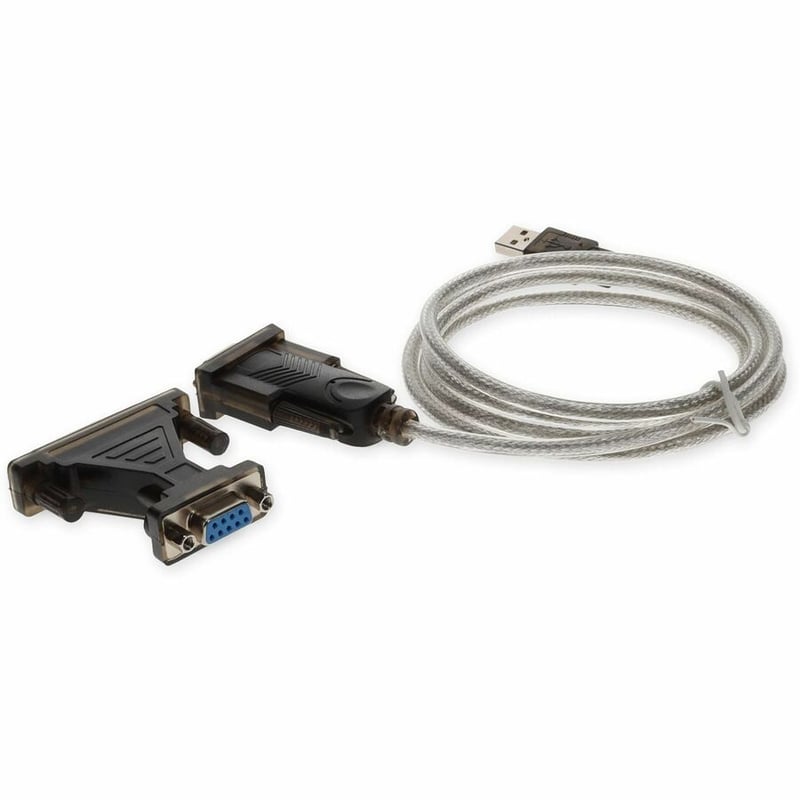 5ft USB-A 2.0 Male to DB-25 Male Adapter Cable - Thumbnail 3