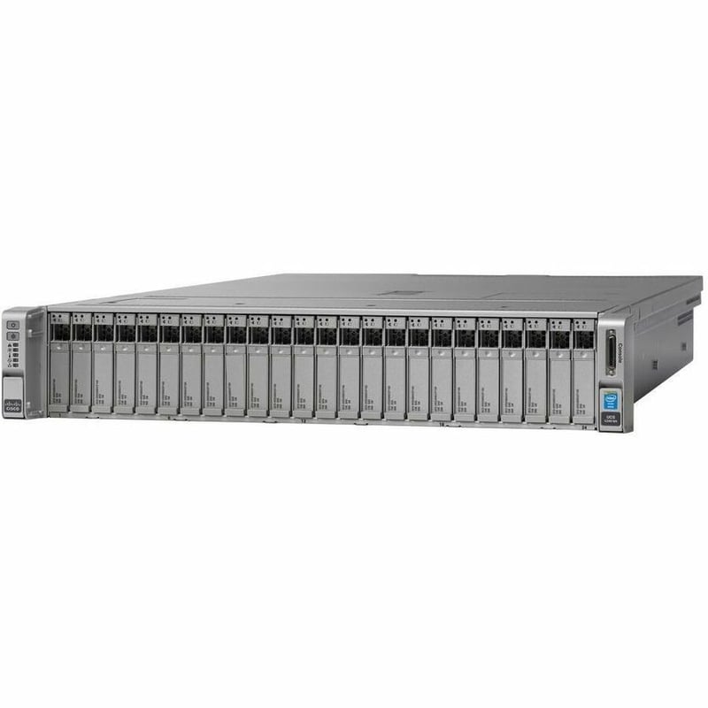 Cisco C240 M4 2U Rack Server - 2 x Intel Xeon E5-2630 v3 2.40 GHz - 128 GB RAM - 12Gb/s SAS, Serial ATA/600 Controller - Thumbnail 5