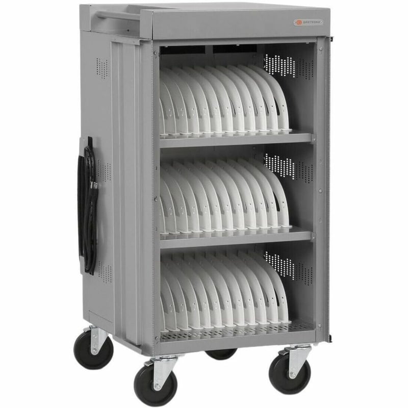 Bretford CUBE Cart Slim Mobile Charging Cart - Thumbnail 1