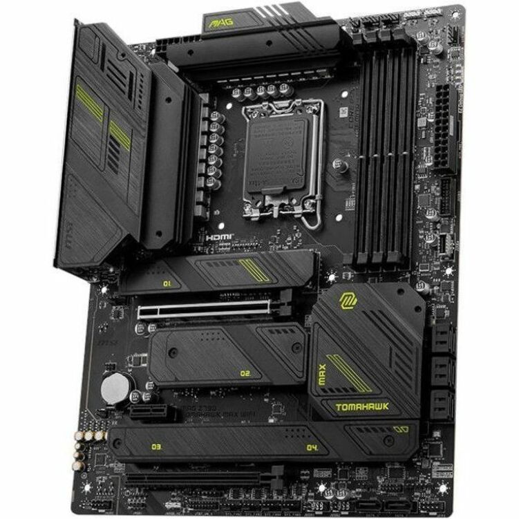 MSI MAG MAG Z790 TOMAHAWK MAX WIFI Gaming Desktop Motherboard - Intel Z790 Chipset - Socket LGA-1700 - ATX - Thumbnail 2
