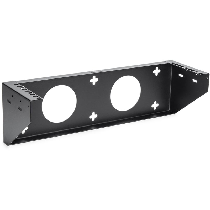 3U 19in Steel Vertical Wall Mount Rack Bracket - Thumbnail 1