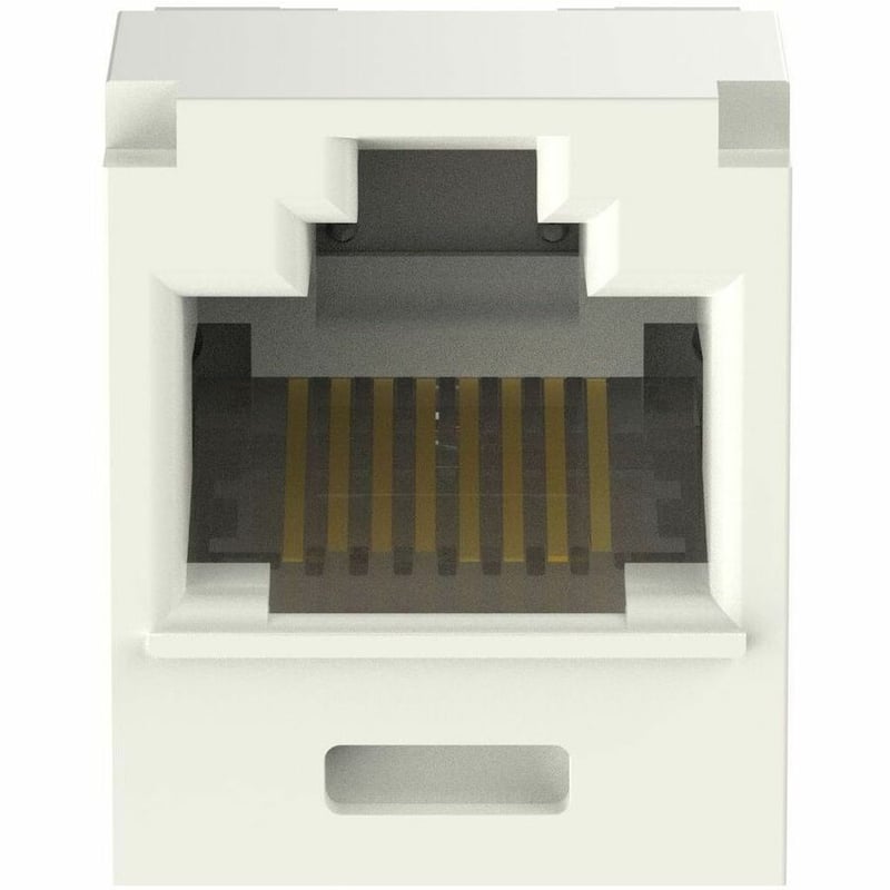 Panduit Mini-Com UTP RJ45 Cat 6A TG Jack Module Corrosion Resistant, Off White - Thumbnail 2