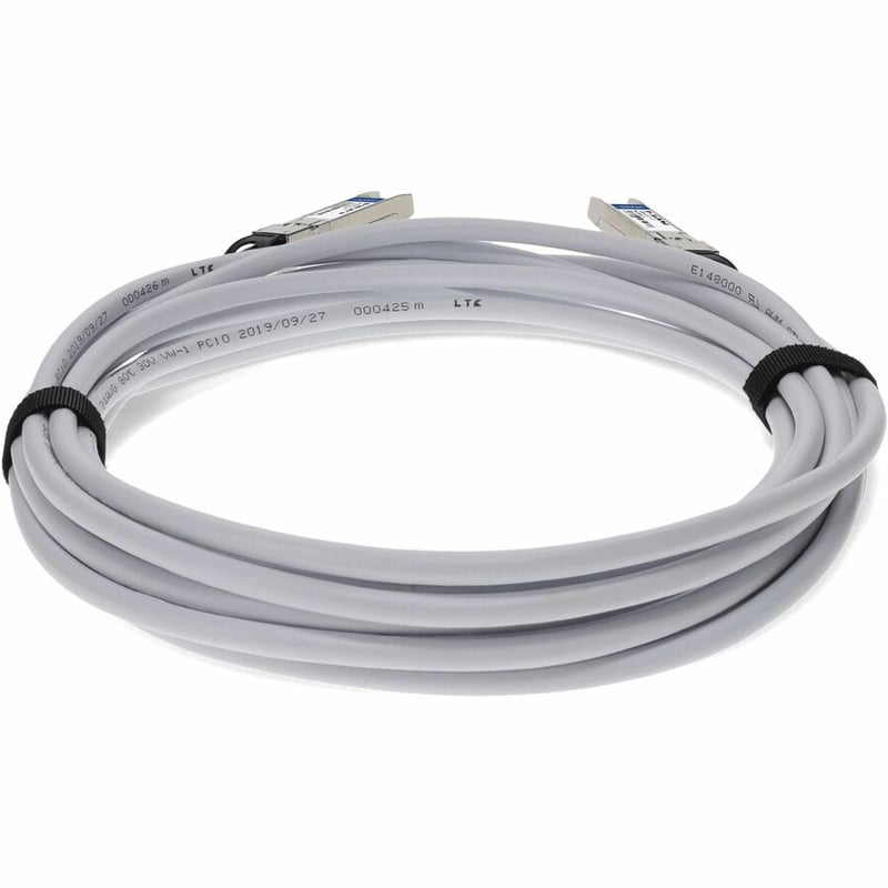 AddOn Cisco® SFP-H10GB-CU2M Compatible TAA Compliant 10GBase-CU SFP+ Direct Attach Cable (Passive Twinax, 2m, White) - Thumbnail 4