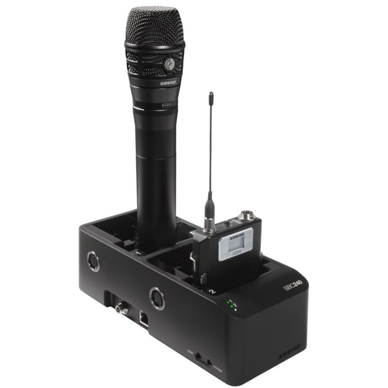 Shure Two-bay Networked Docking Charger - Thumbnail 2