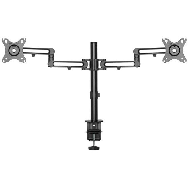 StarTech.com Desk Mount Dual Monitor Arm - Ergonomic VESA Compatible Mount for up to 32 inch Displays - Desk / C-Clamp - Articulating - Thumbnail 5