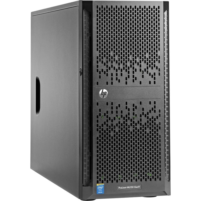 HPE ProLiant ML150 G9 5U Tower Server - 1 Xeon E5-2609 v4 1.70 GHz - 8 GB RAM - Serial ATA/600 Controller - Thumbnail 4