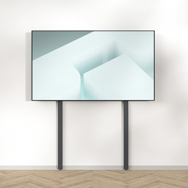 Heckler Design Wall Mount for Display, Video Conference Equipment - Black Gray - Thumbnail 4