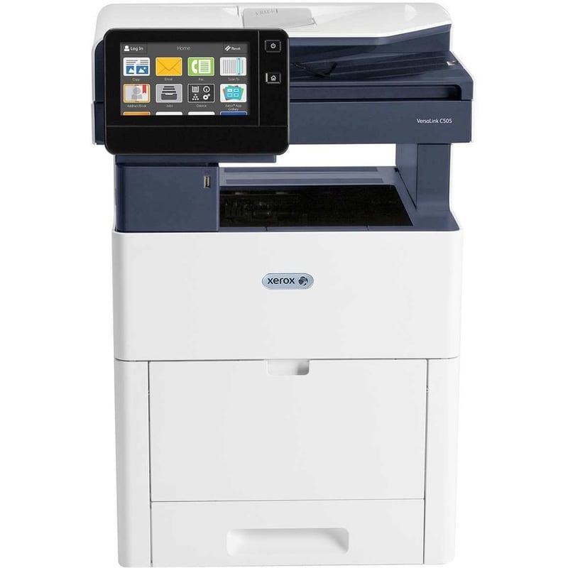 Xerox VersaLink C505 C505/X LED Multifunction Printer-Color-Copier/Fax/Scanner-45 ppm Mono/45 ppm Color Print-1200x2400 Print-Automatic Duplex Print-120000 Pages Monthly-700 sheets Input-Color Scanner-600 Optical Scan-Color Fax-Gigabit Ethernet - Thumbnail 3