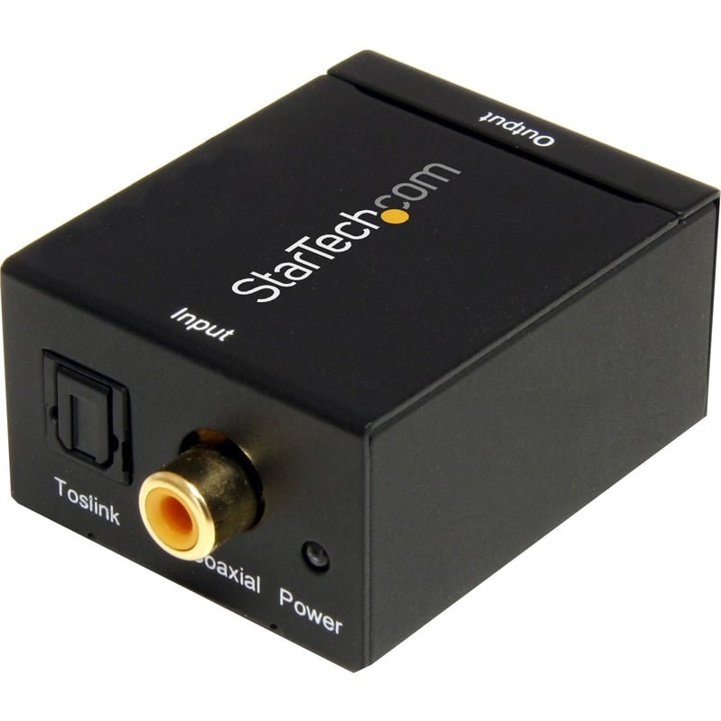 StarTech.com SPDIF Digital Coaxial or Toslink Optical to Stereo RCA Audio Converter - Thumbnail 1
