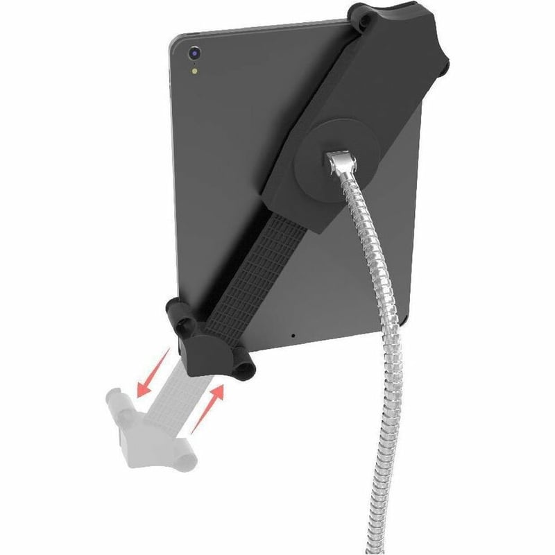CTA Digital Compact Mobile Gooseneck Floor Stand with Handle for 7-13 Inch Tablets - Thumbnail 4
