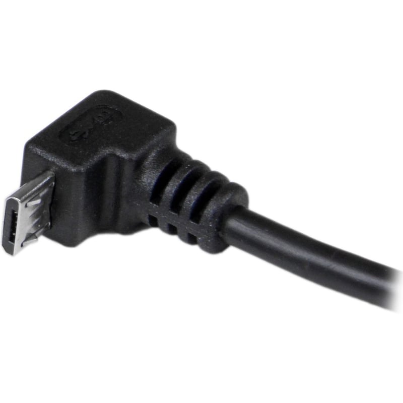 StarTech.com 2m Micro USB Cable - A to Down Angle Micro B - Thumbnail 5