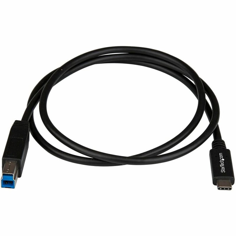 StarTech.com 1m 3 ft USB C to USB B Printer Cable M/M - USB 3.1 (10Gbps) - USB B Cable - USB C to USB B Cable - USB Type C to Type B Cable - Thumbnail 5
