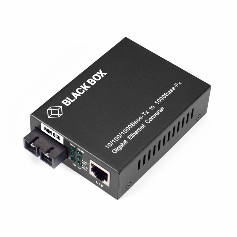 Black Box Pure Networking Transceiver Media Converter - Thumbnail 1
