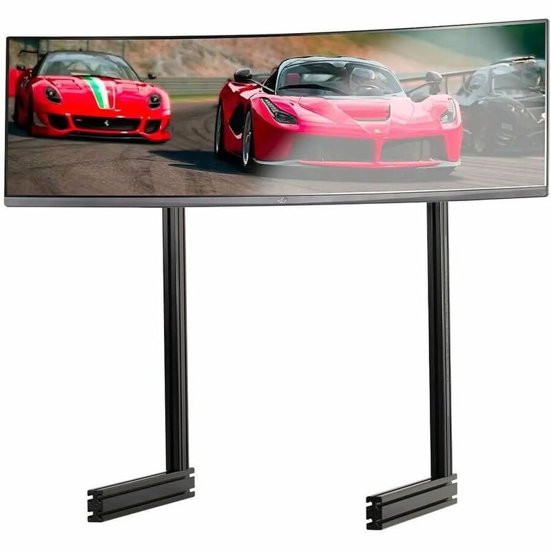 Next Level Racing Elite Freestanding Single Monitor Stand- Black Edition - Thumbnail 3