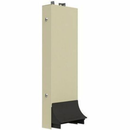 Wiremold 2400D Series to Connectrac Transition Fitting, Single Channel, Ivory - Thumbnail 2