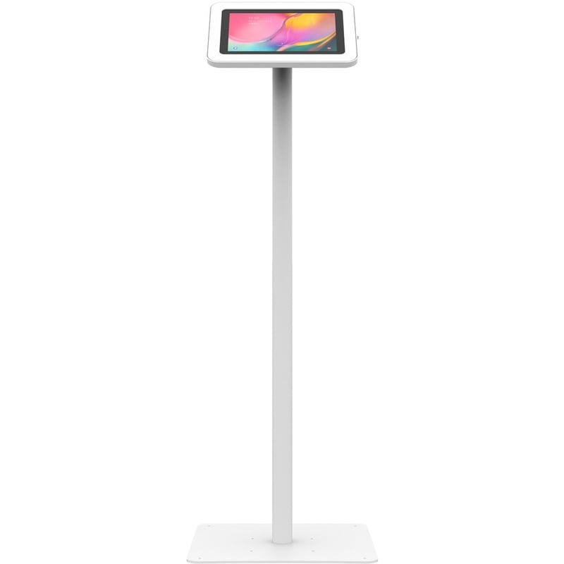 The Joy Factory Elevate II Floor Stand Kiosk for Galaxy Tab A 10.1 (2019) (White) - Thumbnail 4