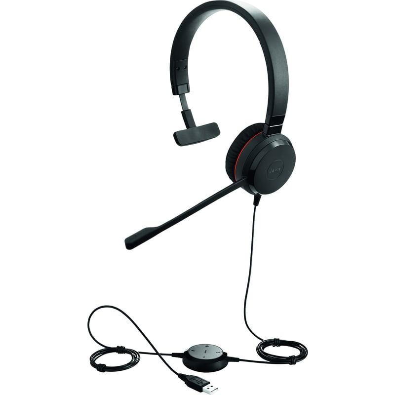 Jabra EVOLVE 30 II MS Mono Headset - Thumbnail 1