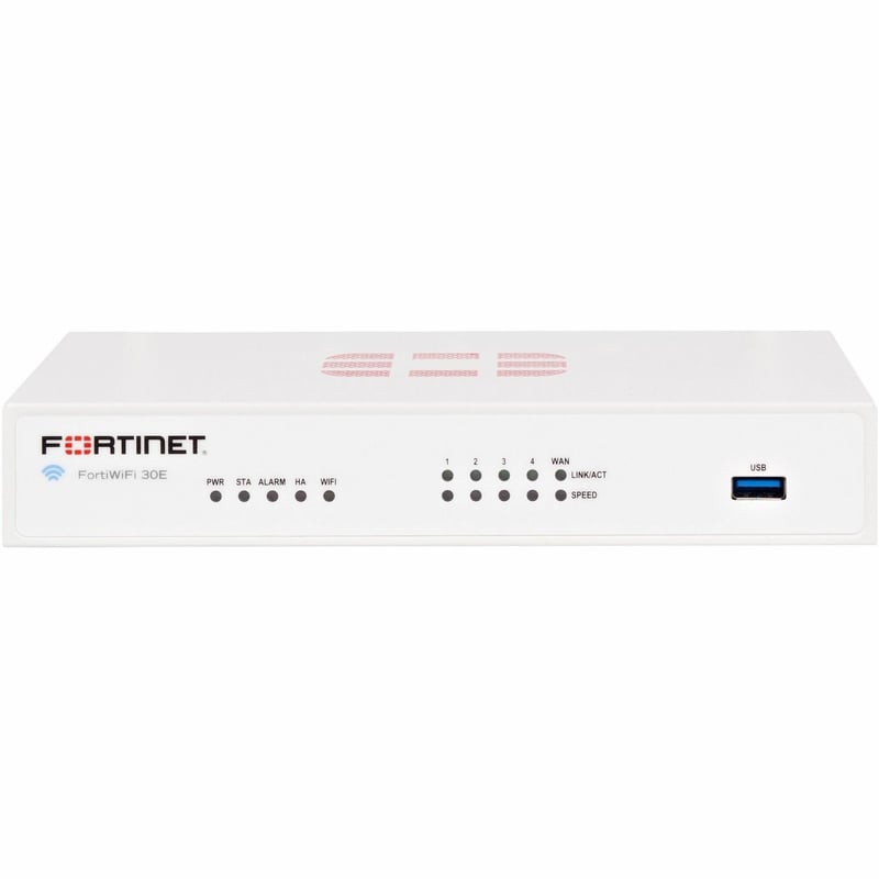 Fortinet FortiWifi FWF-30E Network Security/Firewall Appliance - Thumbnail 1