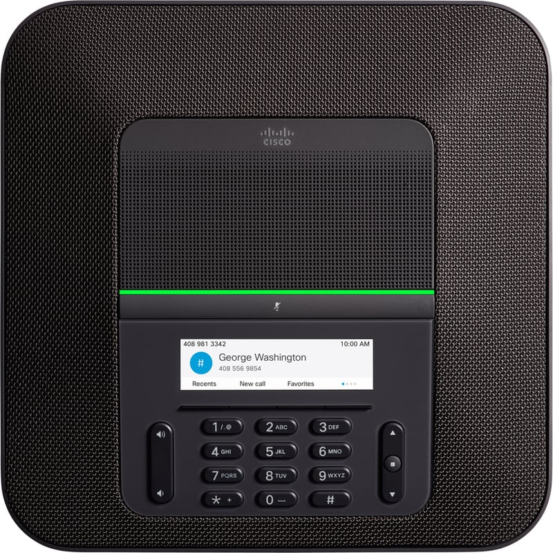 Cisco 8832 IP Conference Station - Refurbished - Corded - Tabletop - Charcoal - Thumbnail 2
