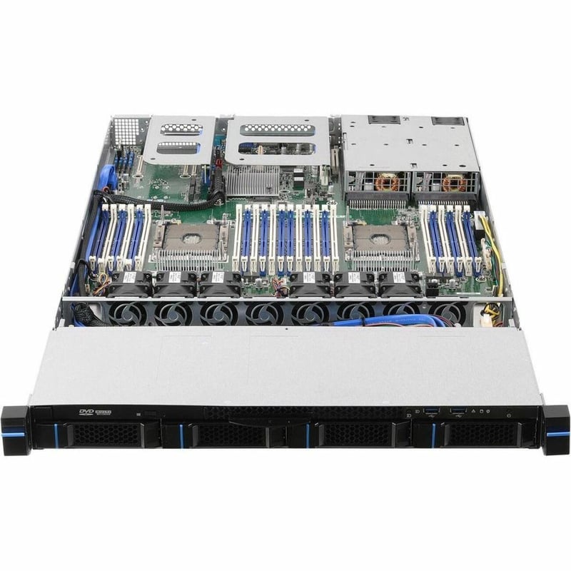 ASROCK RACK RM138-C622LM/4L 1U RACKMOUNT SERVER STORAGE BAREBONE INTEL XEON SCAL - Thumbnail 1
