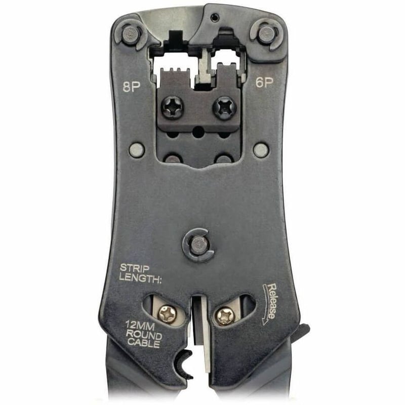Tripp Lite by Eaton RJ11/RJ12/RJ45 Wire Crimper with Built-in Cable Tester - Thumbnail 4