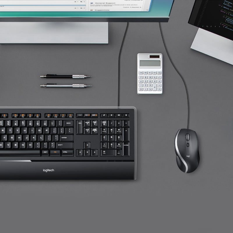 Logitech M500S Advanced Corded Mouse - Thumbnail 5