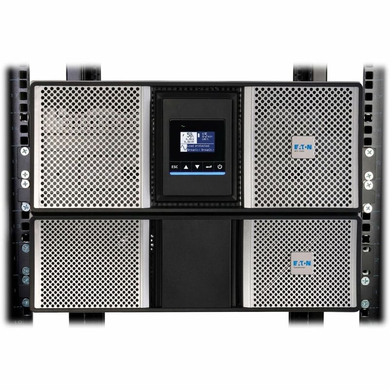 Eaton 9PX G2 8000VA 8000W 208/120V Online Double-Conversion UPS - Hardwired Input, 18x 5-20R and 3x L6-30R Outlets, Cybersecure Network Card, Maintenance Bypass, Extended Run, 7U Rack/Tower - Thumbnail 2