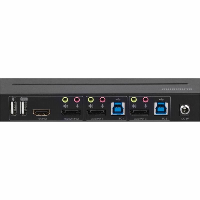 BLACKBIRD 4K DISPLAYPORT 1.4 USB 3.0 2X1 KVM SWITCH_ 4K@60HZ_ HDR_ YCBCR 4:4:4_ - Thumbnail 2