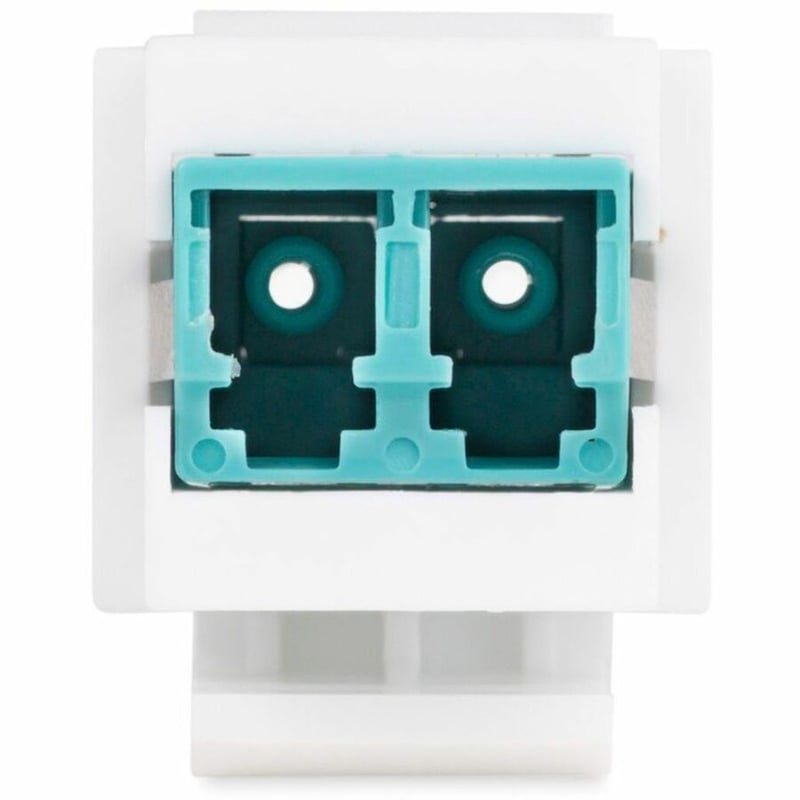 StarTech.com LC to LC Coupler, LC Fiber Coupler, LC/UPC Duplex Keystone Jack, Fiber Optic Keystone Coupler for Patch Panel - Thumbnail 5
