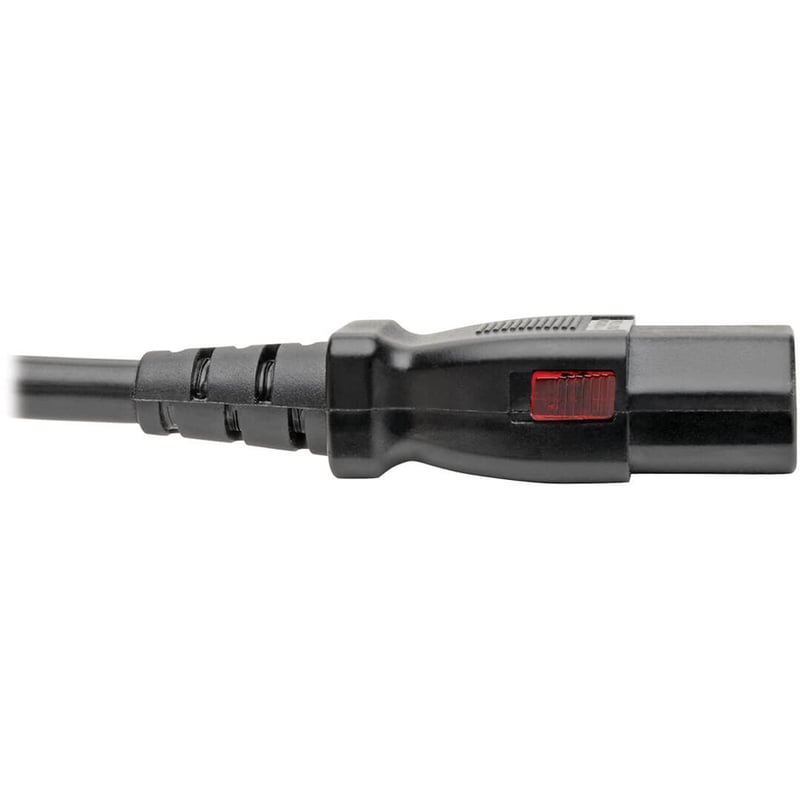 Eaton Tripp Lite Series Computer Power Cord, NEMA 5-15P to Locking C13 - 10A, 125V, 18 AWG, 10 ft. (3.05 m) - Thumbnail 3