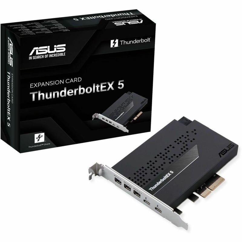 ASUS THUNDERBOLTEX 5 EXPANSION CARD DUAL THUNDERBOLT 5 USB-C - Thumbnail 1