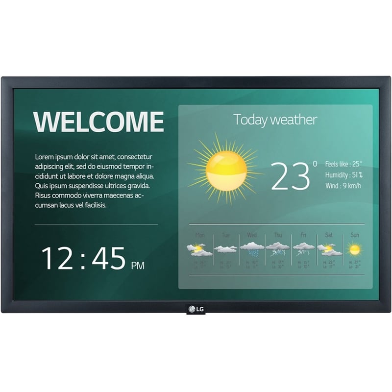 LG 22SM3G-B Digital Signage Display - Thumbnail 1