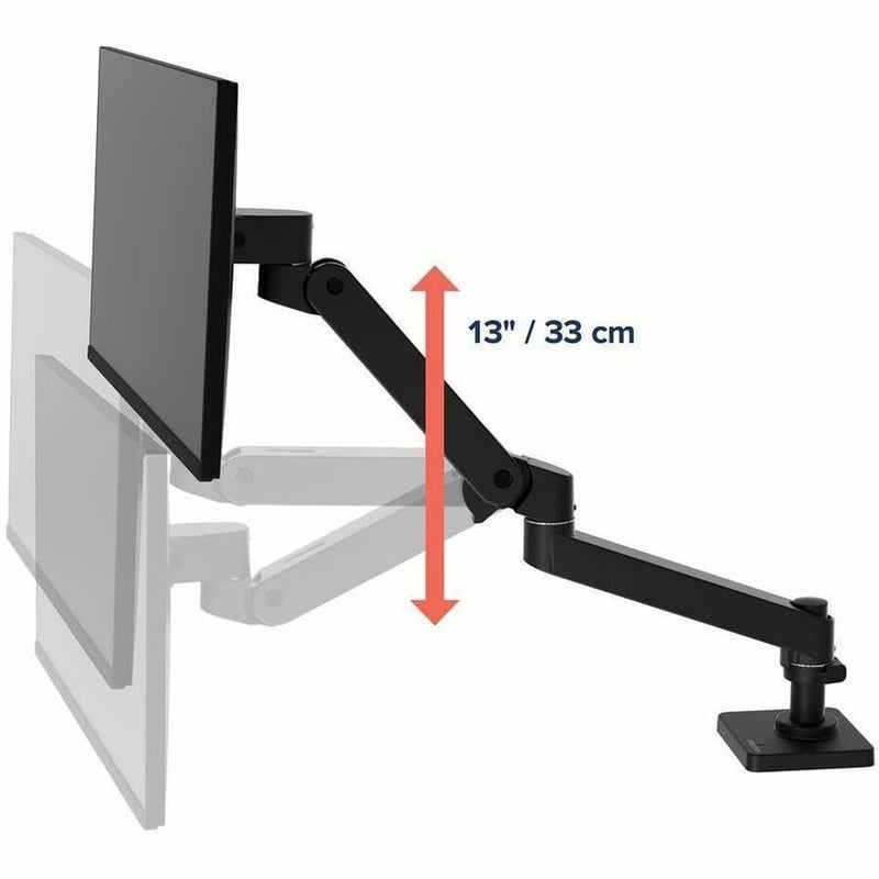 LX PRO ARM SINGLE DISPLAY DESK GROMMET MOUNT WCB - Thumbnail 2