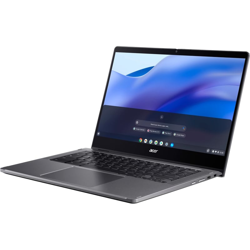 Acer Chromebook Spin 514 CP514-3WH CP514-3WH-R2HP 14" Touchscreen Convertible 2 in 1 Chromebook - Full HD - 60 Hz - AMD Ryzen 5 5625C - 16 GB - 256 GB SSD - English (US) Keyboard - Iron - Thumbnail 5