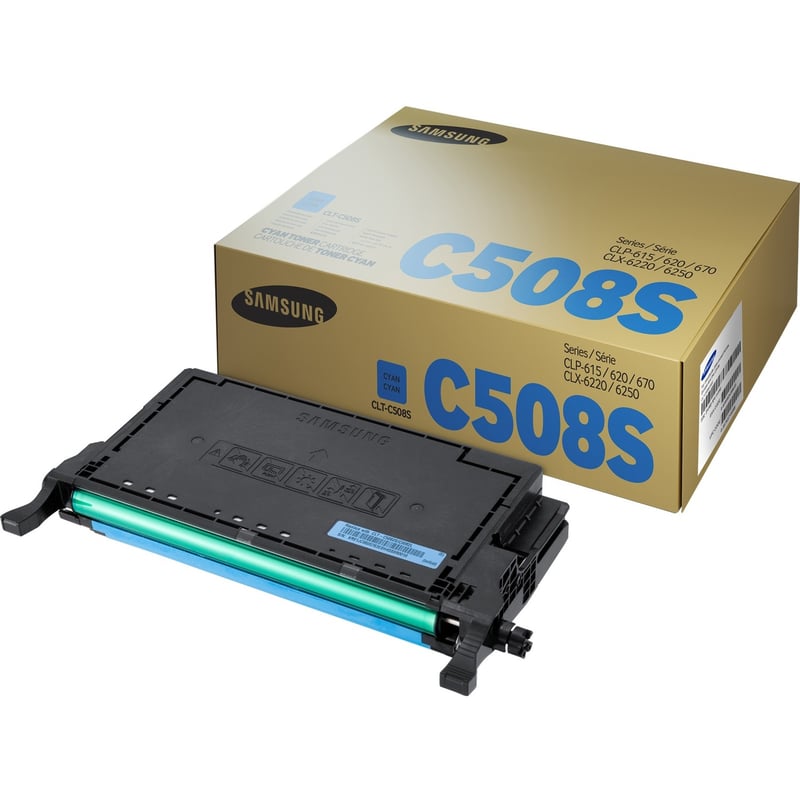 HP CLT-C508S Laser Toner Cartridge - Cyan - 1 Piece - Thumbnail 1