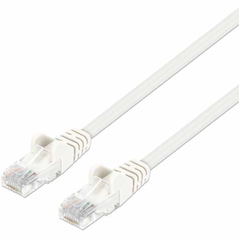 CAT6 U/UTP SLIM NETWORK PATCH CABLE, 3 FT., WHITE