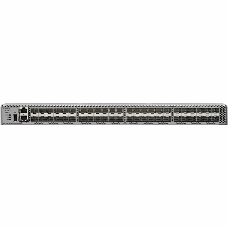 Cisco MDS 9148S 16G Multilayer Fabric Switch with 48 enabled ports - Thumbnail 1