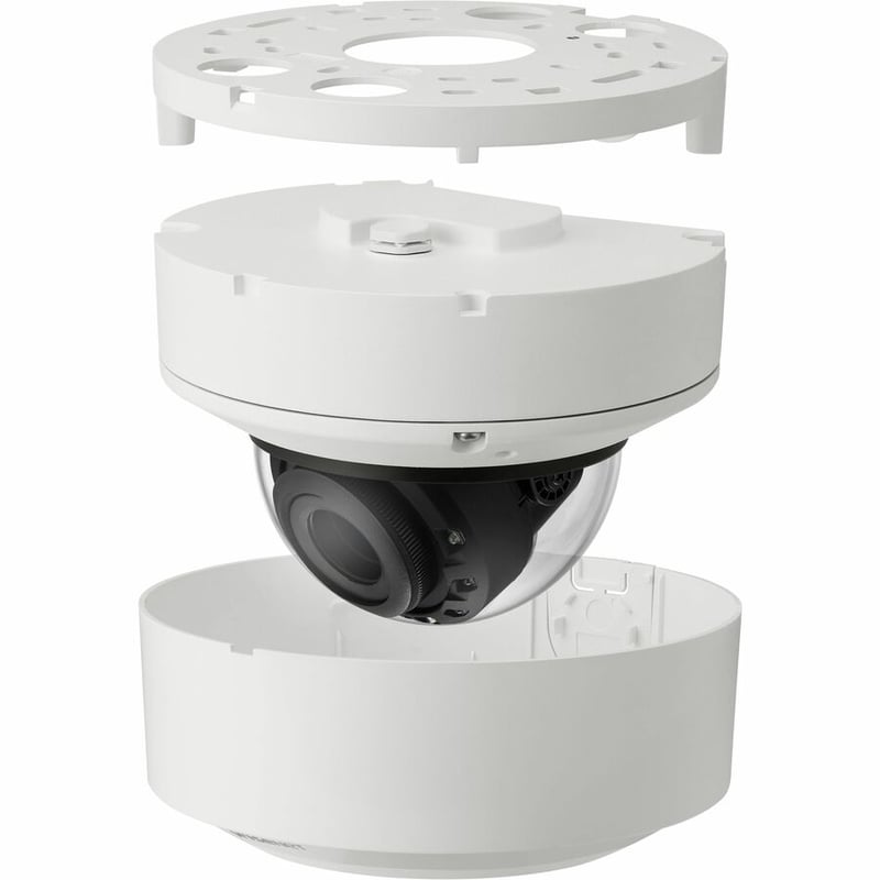 Wisenet XND-C7083RV 4 Megapixel Indoor Network Camera - Color - Dome - White - Thumbnail 3