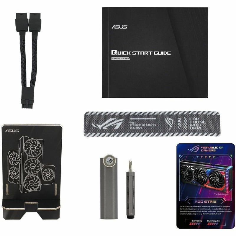 Asus ROG NVIDIA GeForce RTX 4070 Graphic Card - 12 GB GDDR6X