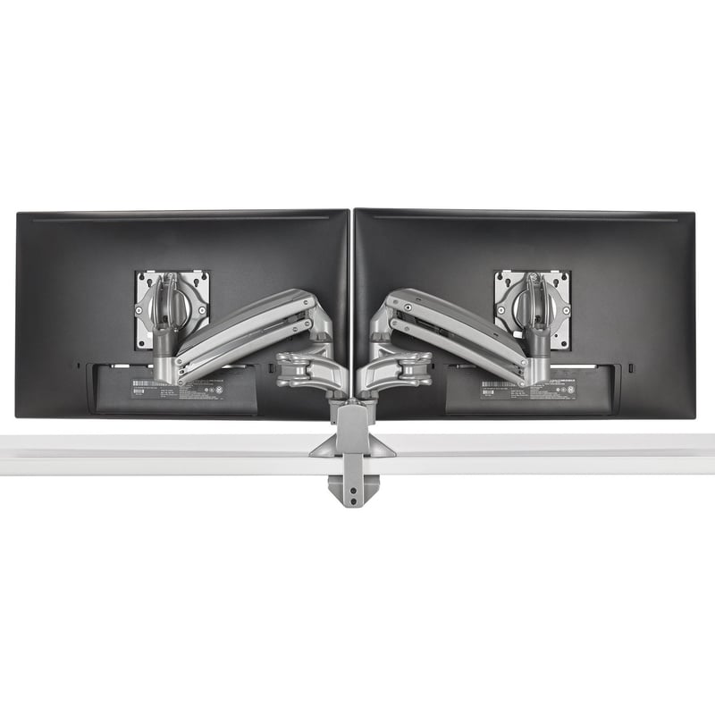 Chief Kontour KX Low-Profile Dual Monitor Arm Desk Mount - For 10-30 Inch Monitors - Display Desk Mount - Black - Thumbnail 1